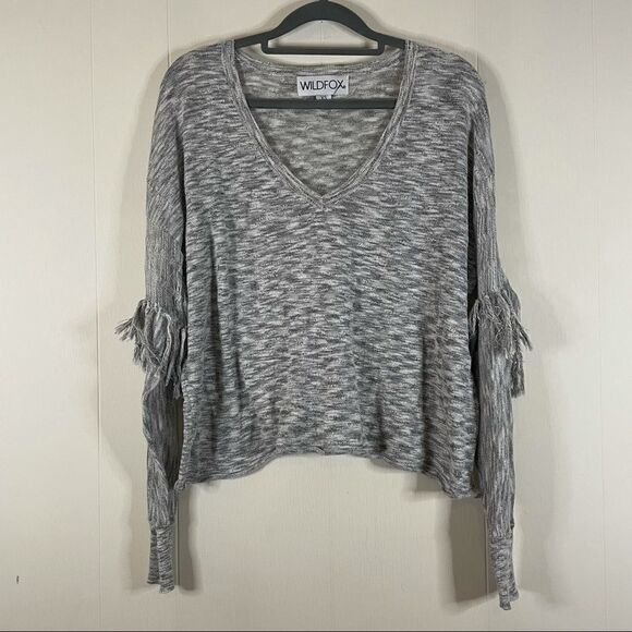 Wildfox Wesley Fringe Sweater - Picture 1 of 5